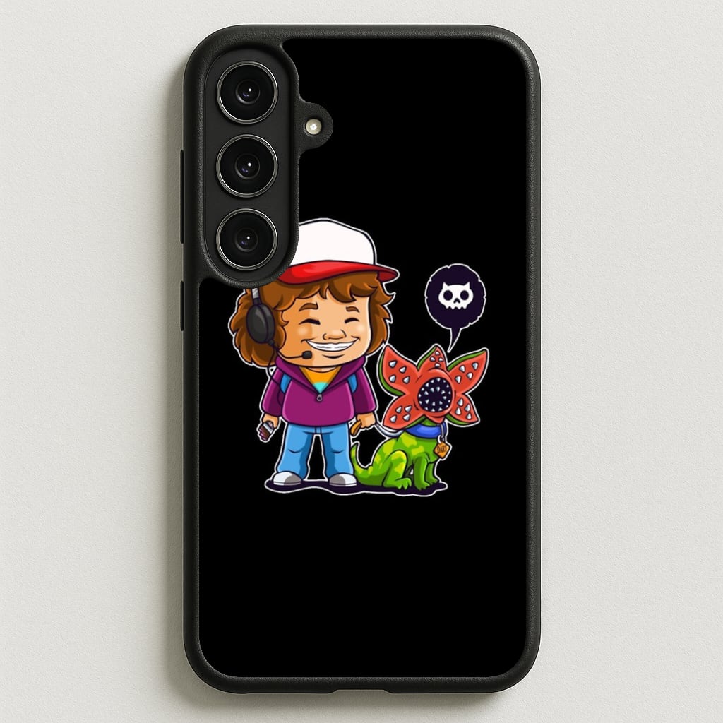 Dustin and The Demogorgon Phone Case