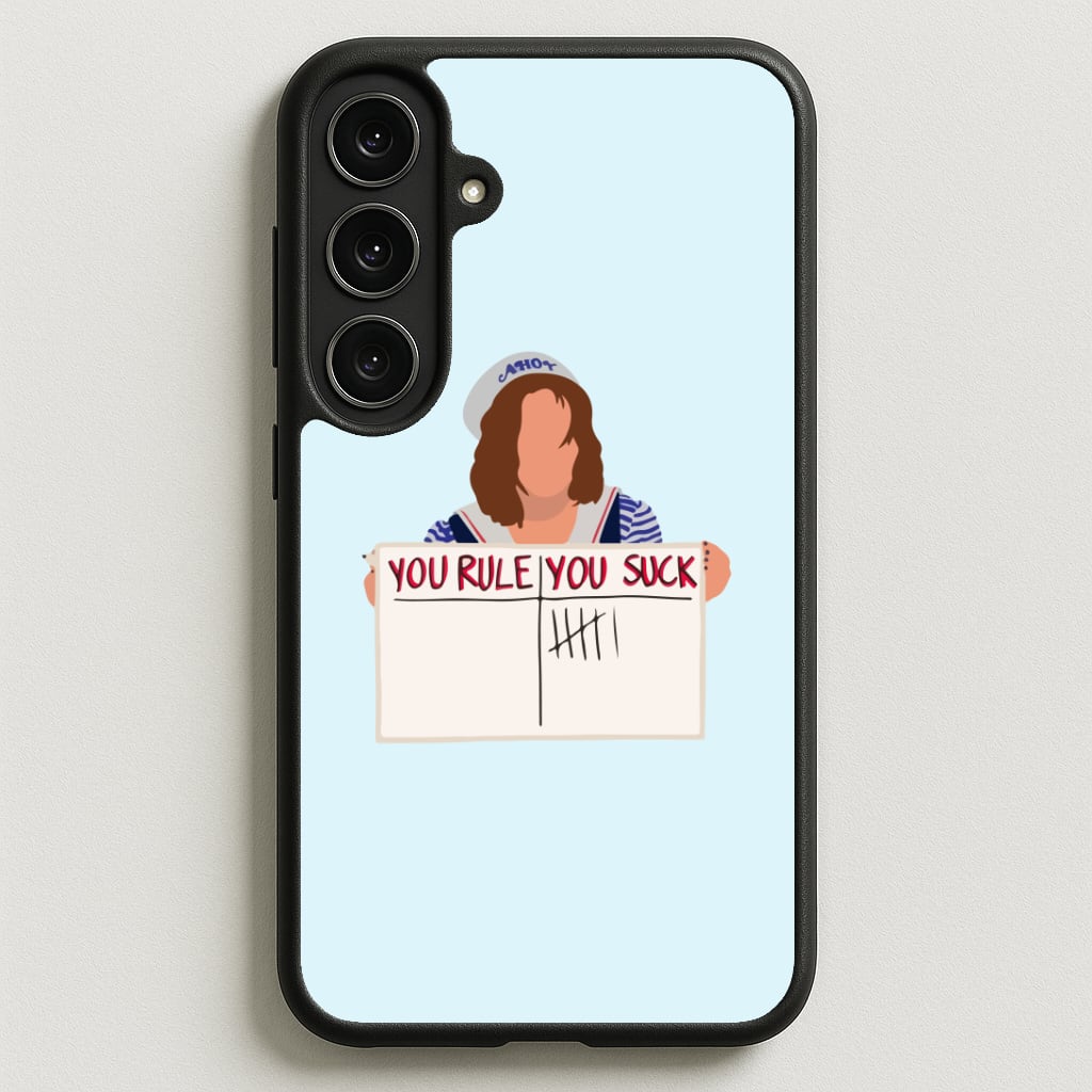 You Suck Tally Phone Case