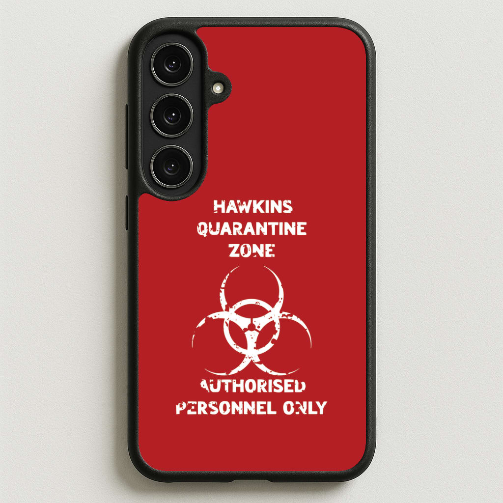 Hawkins Quarantine Zone Phone Case