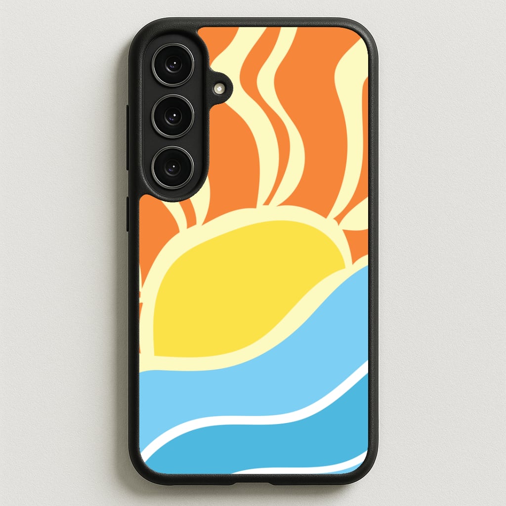 Abstract Sunset Phone Case
