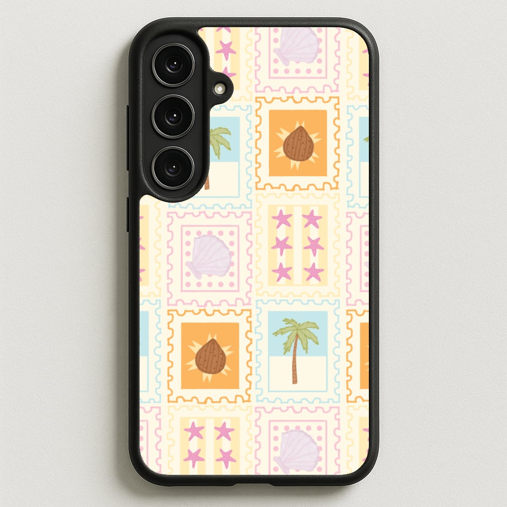 Tropical Stamps Phone Case