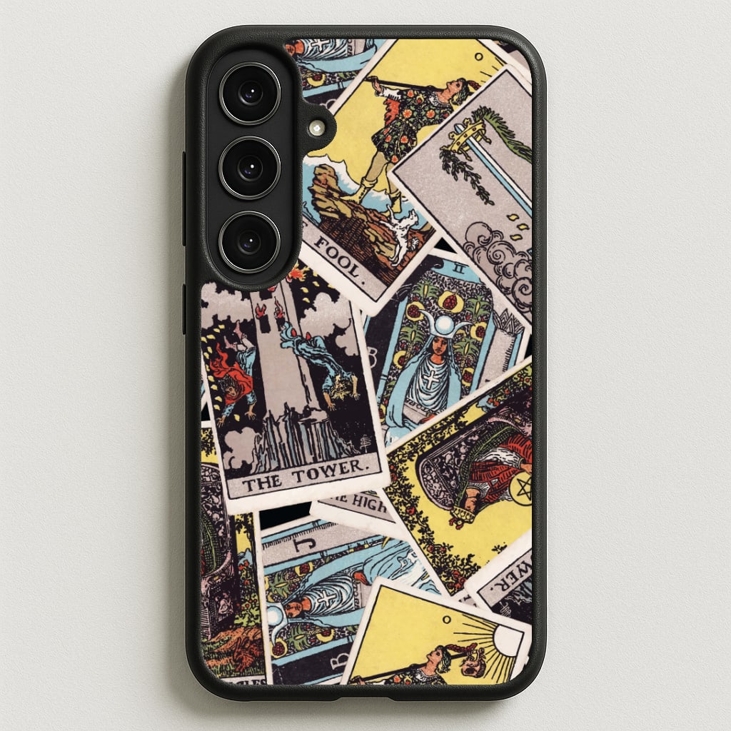 Tarot Cards Collage Pattern Phone Case