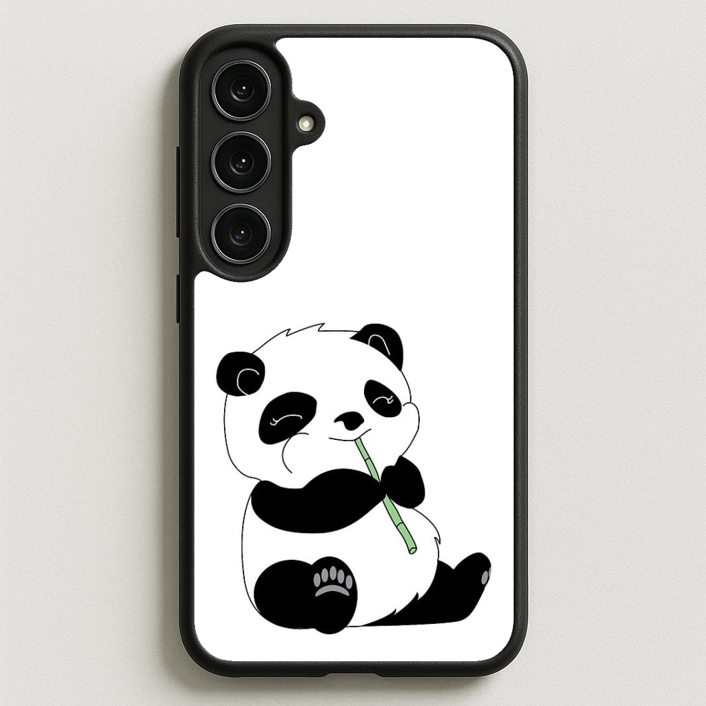 Vegan Panda Phone Case