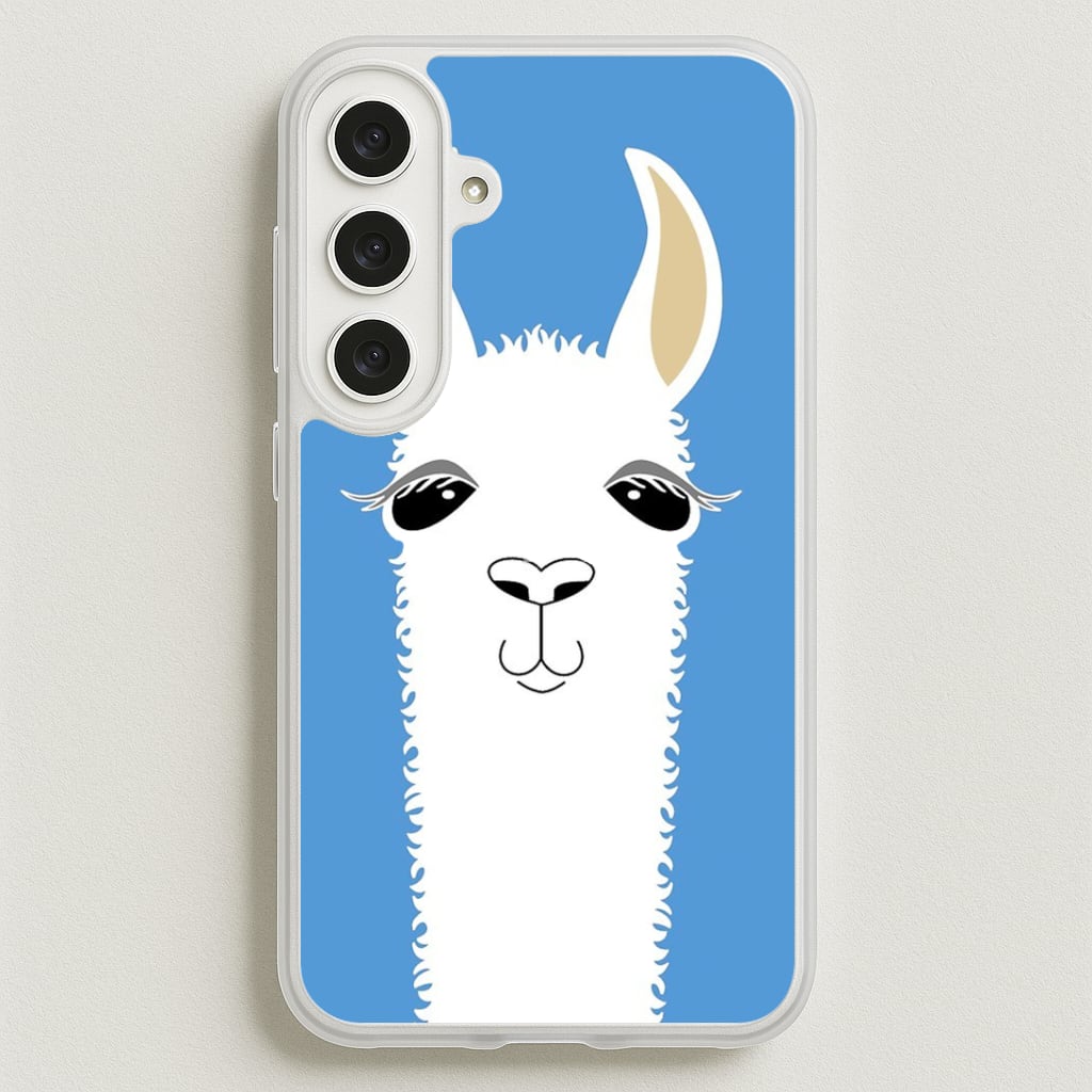 Llama Portrait Phone Case