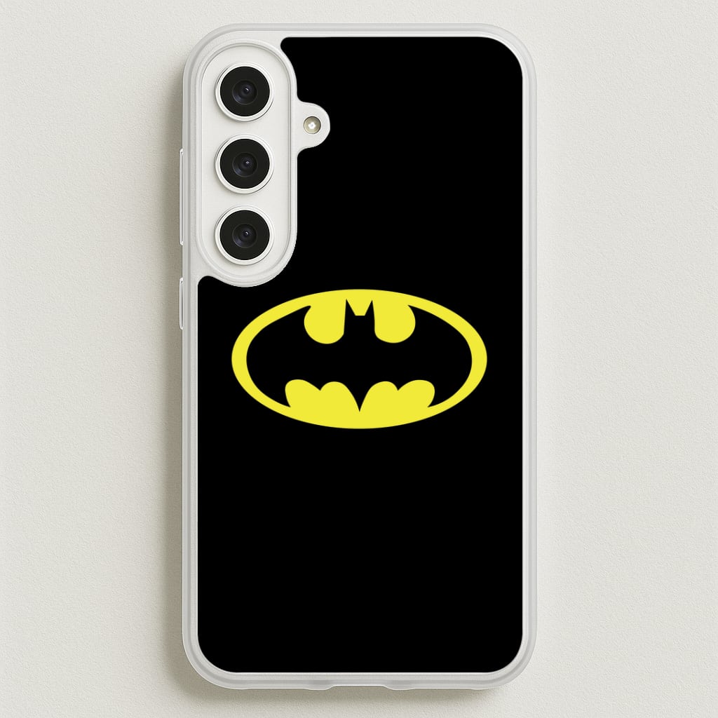Black Bat Superhero Logo Phone Case