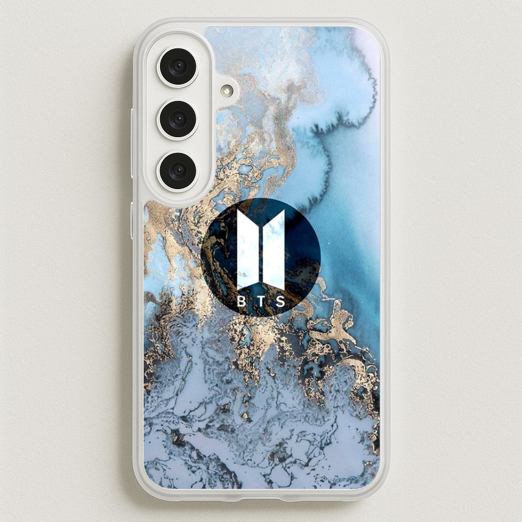 K-Pop Band Logo Marble Phone Case