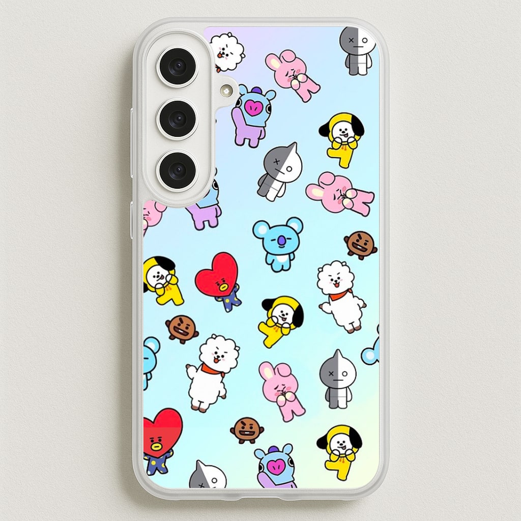 BT21 Collage - K Pop Phone Case