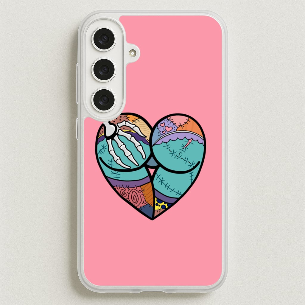 Sally And Jack Heart - TNBC Phone Case