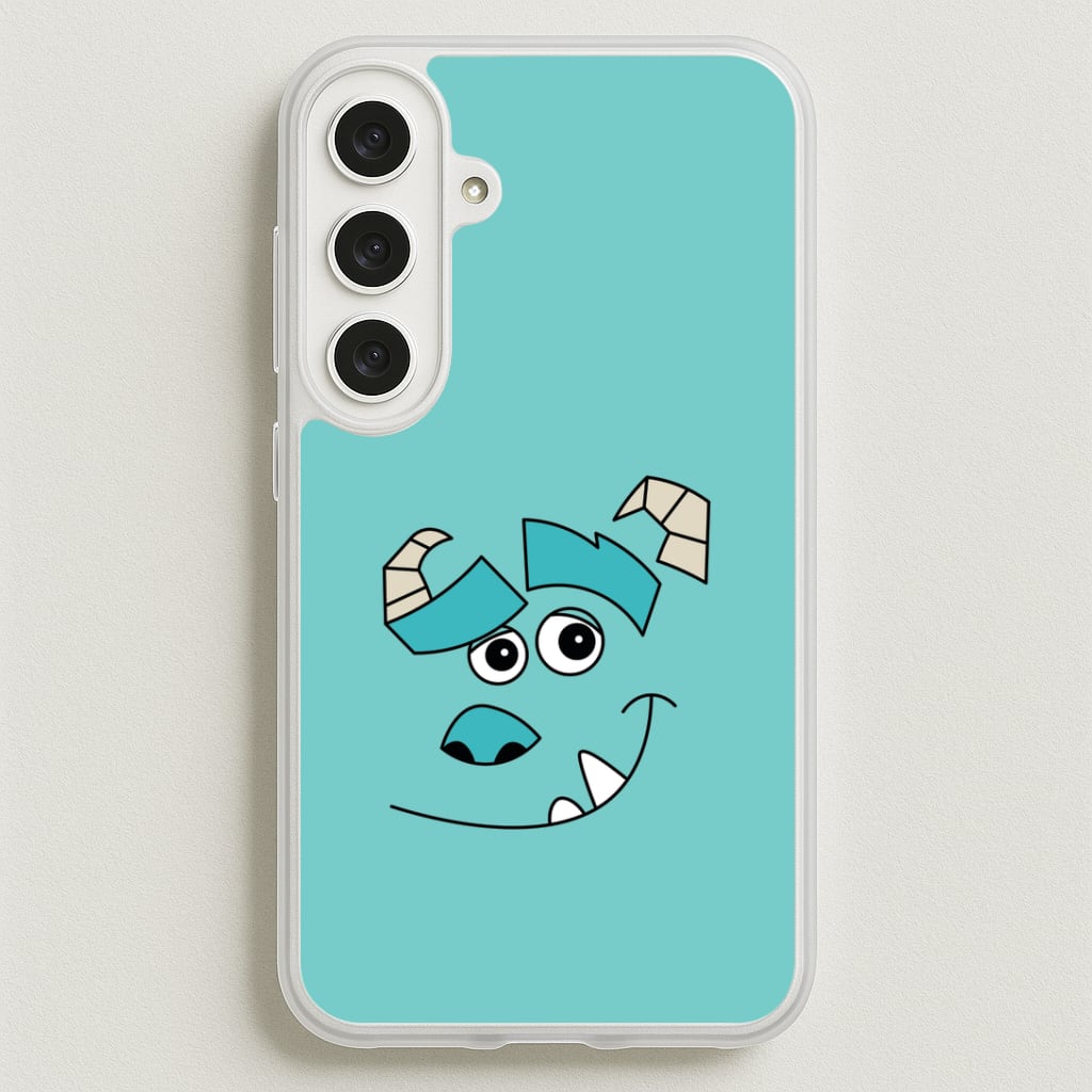 Blue Monster Face Phone Case
