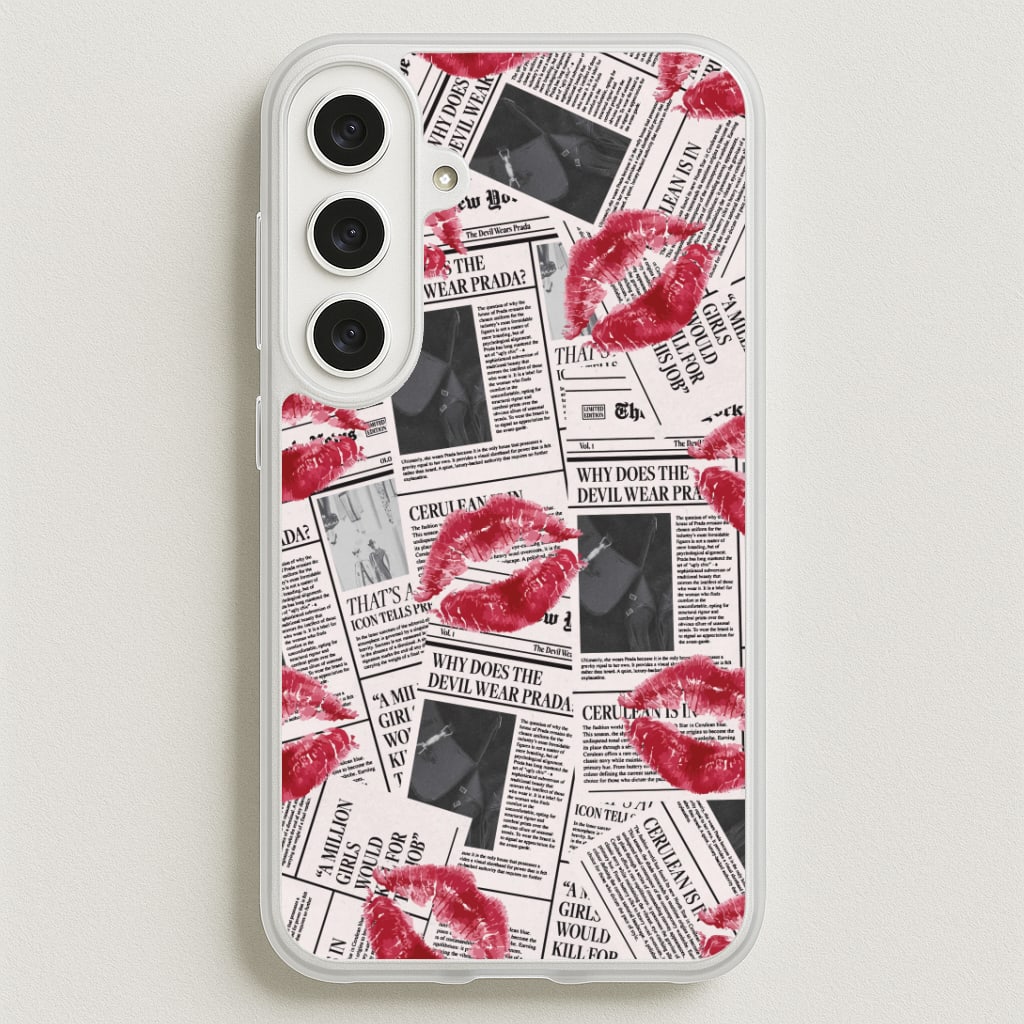 Front Page Kisses Phone Case