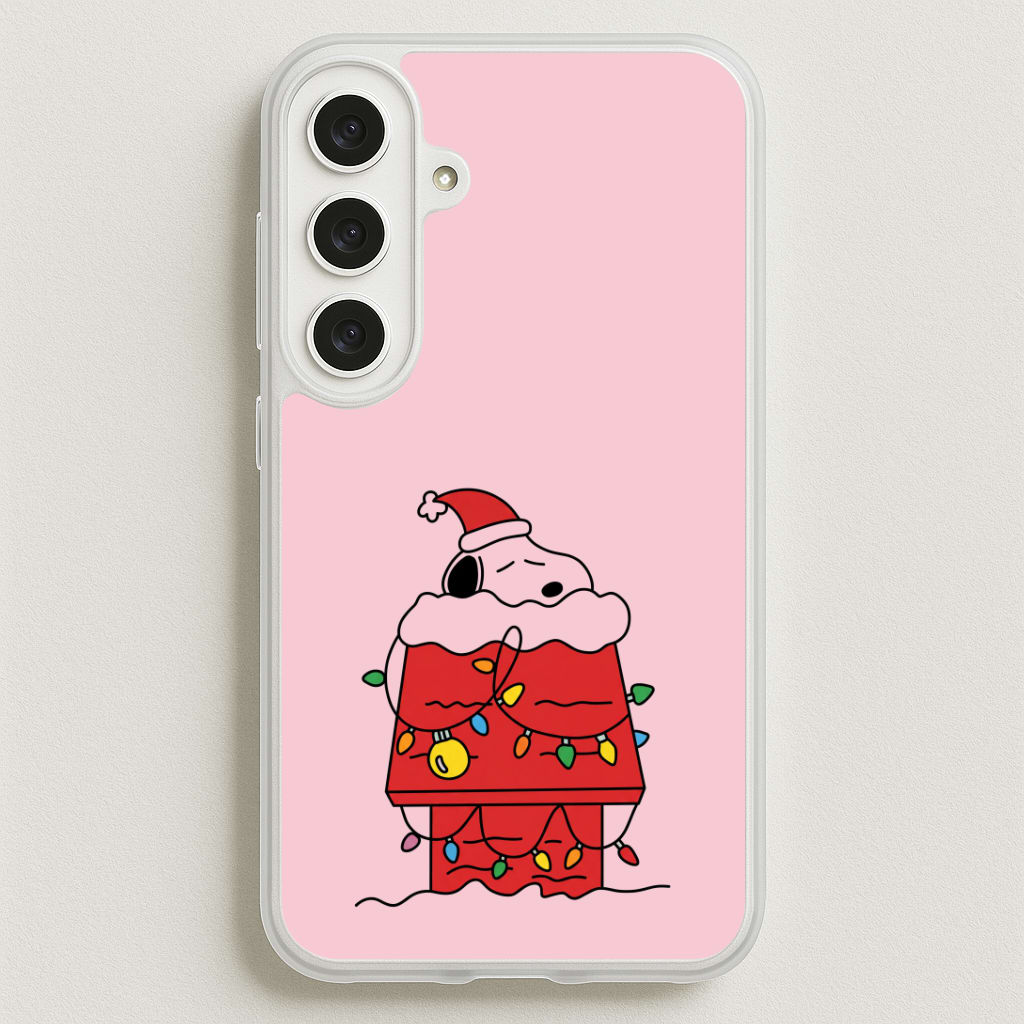Christmas Cartoon Beagle Phone Case