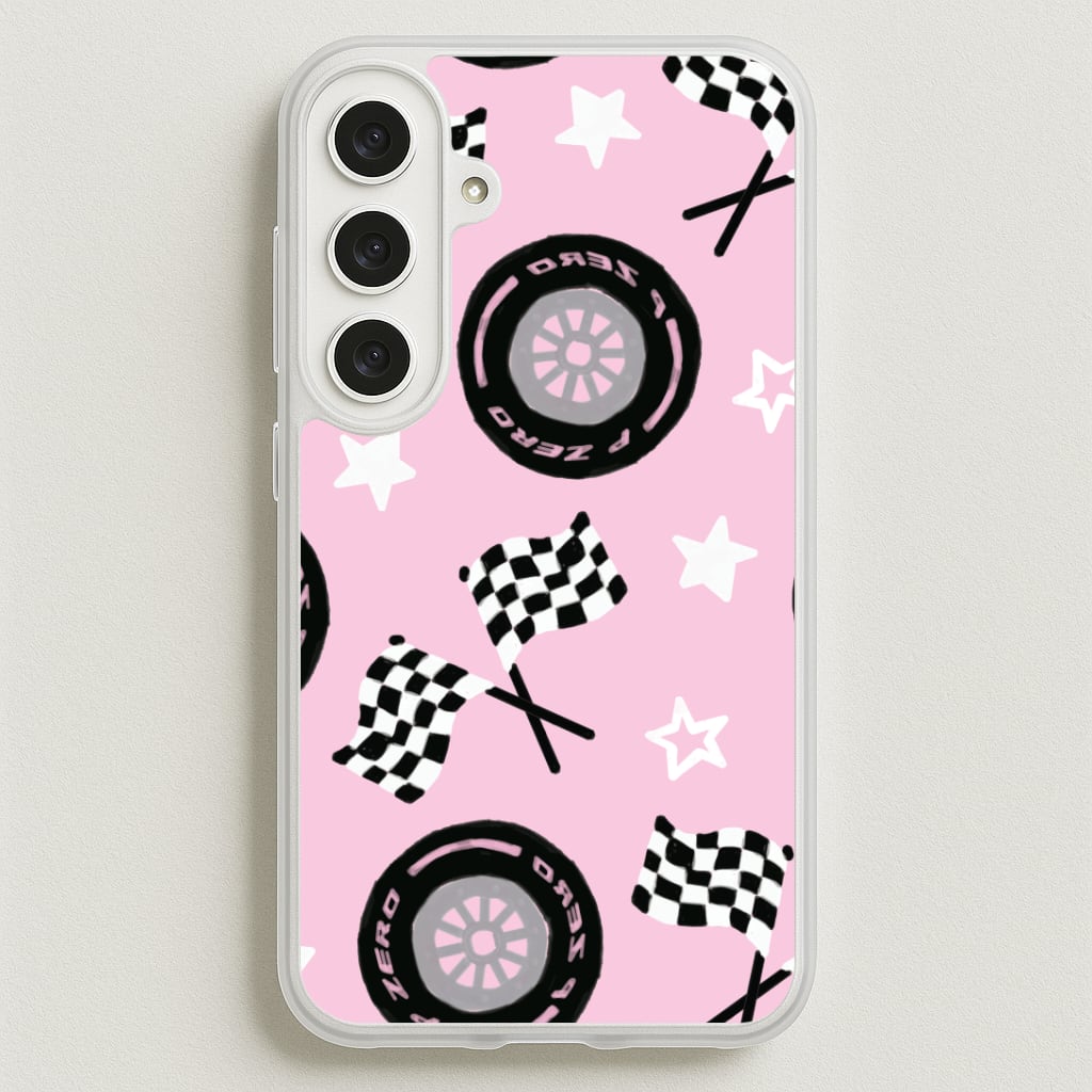Racer Chic Pattern Phone Case