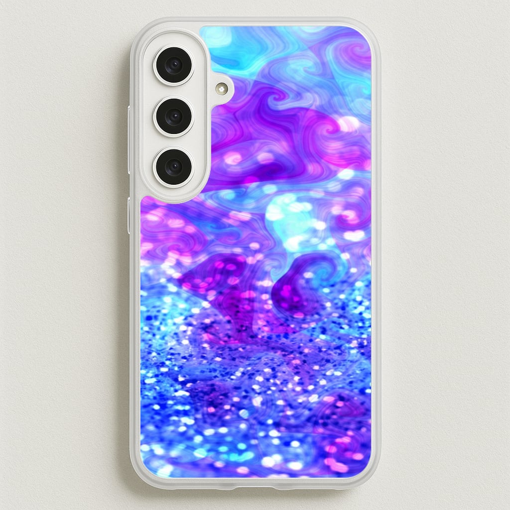 Glitter Swirl, Tumblr Stlye Phone Case