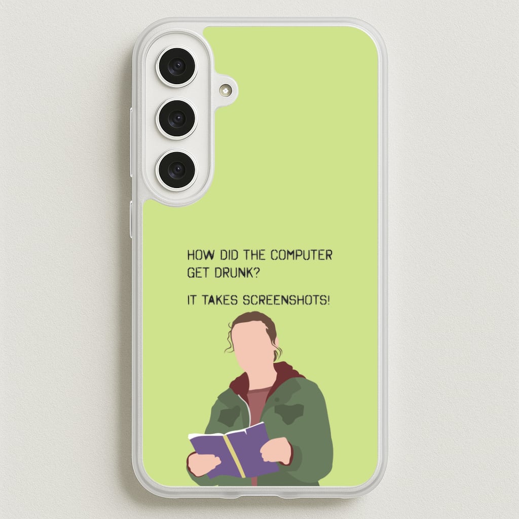 How Did The Computer Get Drunk? Phone Case