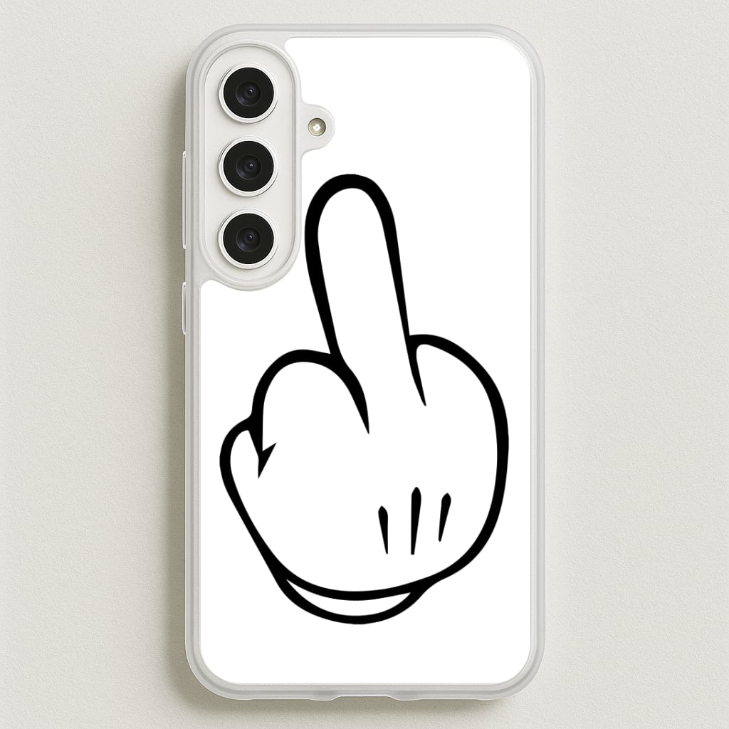 Fairytale Mouse Middle Finger Phone Case