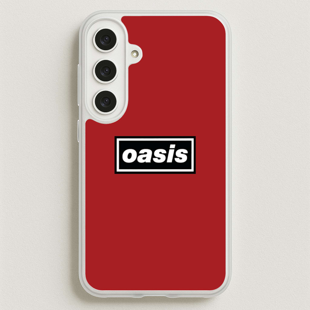 Band Name Red Phone Case