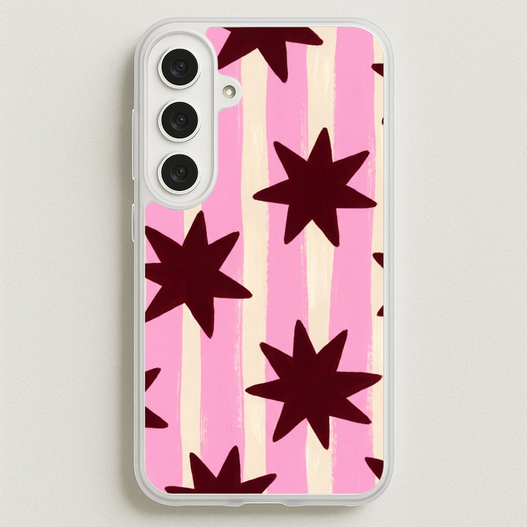 Painted Stripes And Stars Phone Case