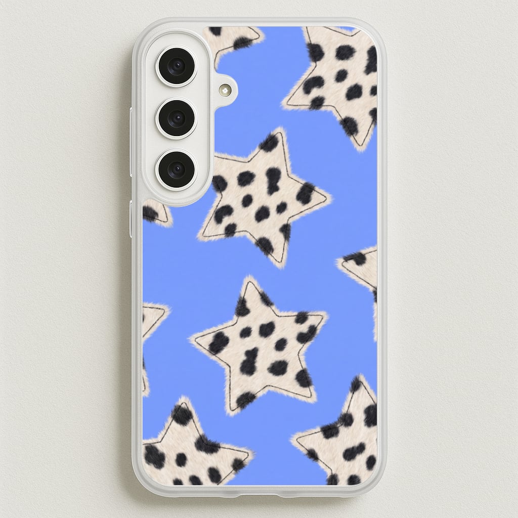 Fuzzy Cow Stars Phone Case