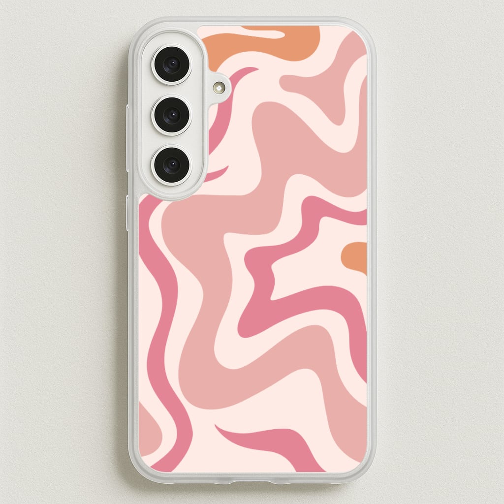 Pink Waves Phone Case