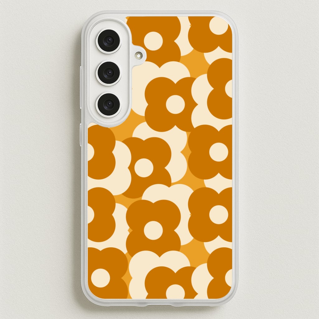 Retro Flower Pattern Phone Case