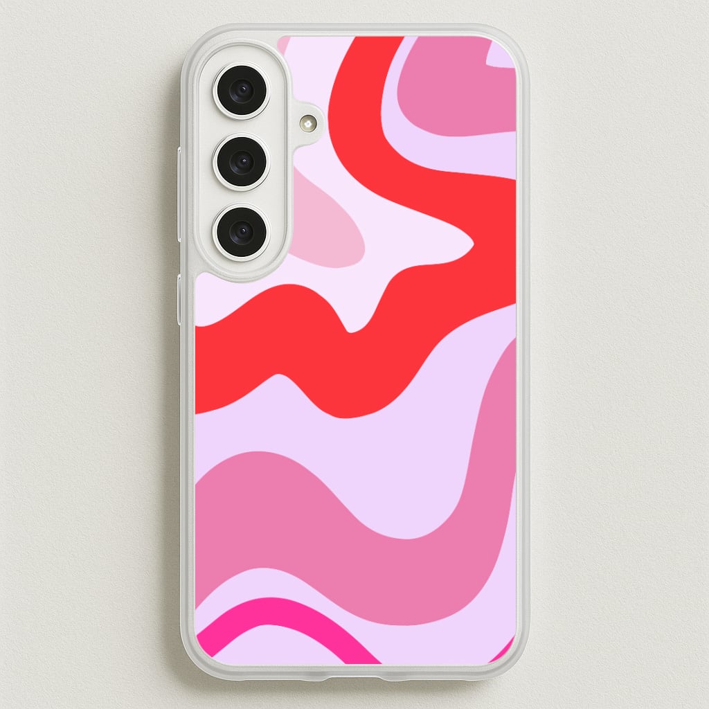 Purple & Pink Abstract Phone Case