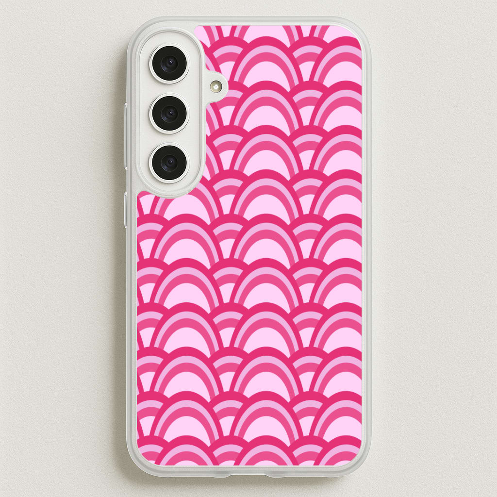 Purple Pink Abstract Pattern Phone Case