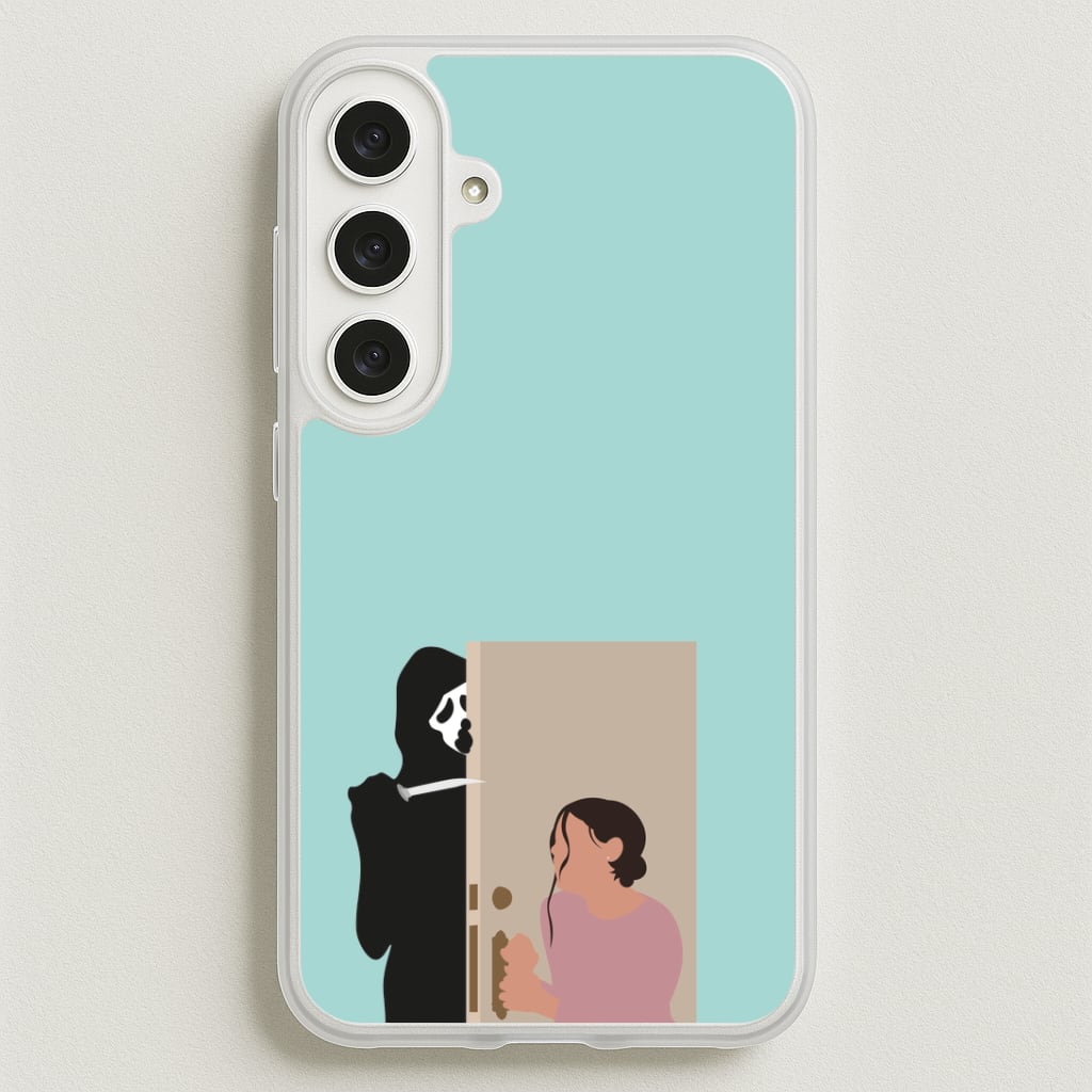 Tara And Ghostface - Scream Phone Case