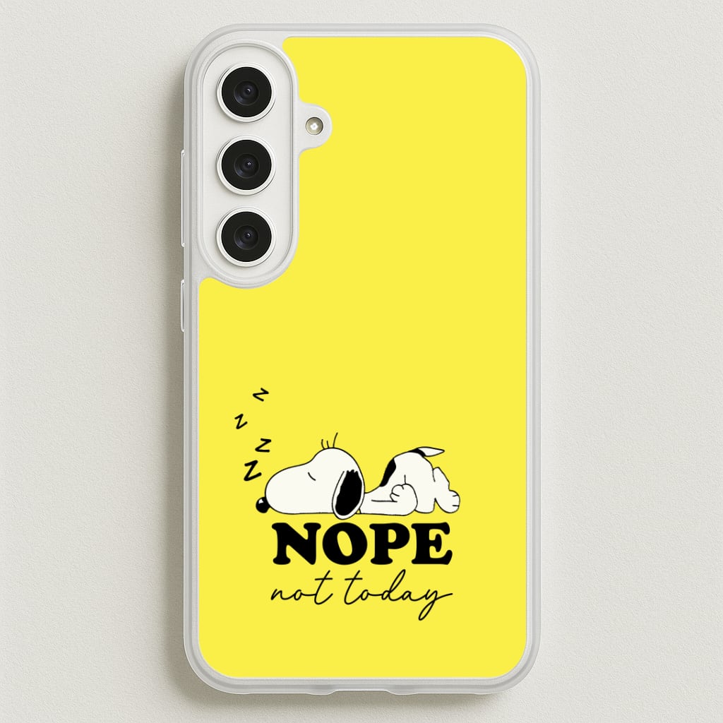 Nope, Not Today Phone Case