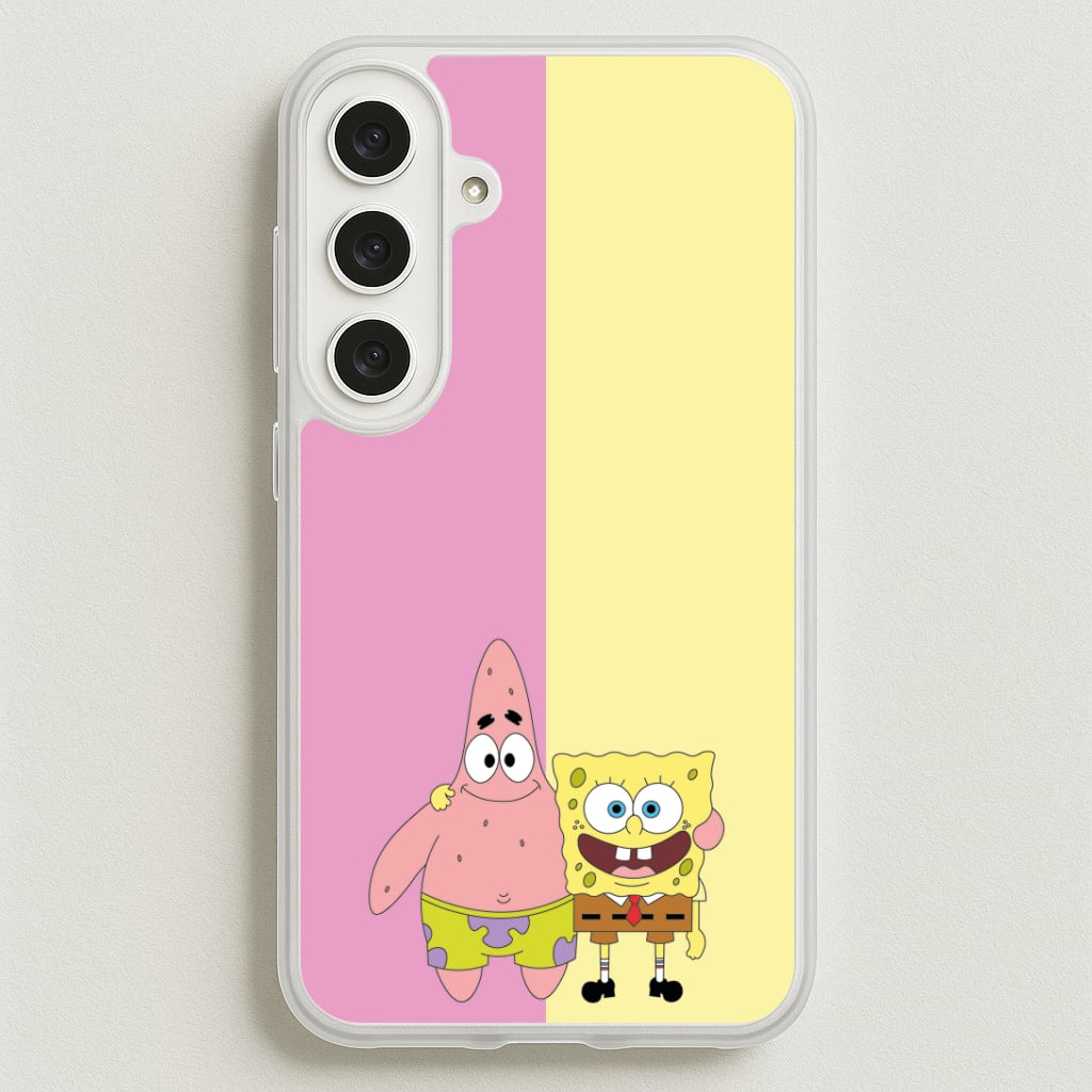 Patrick And Sponge Phone Case