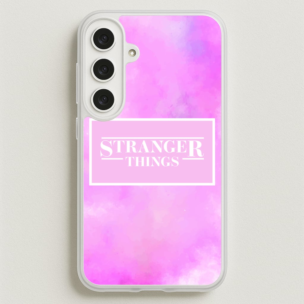 Pink Galaxy Stranger Phone Case