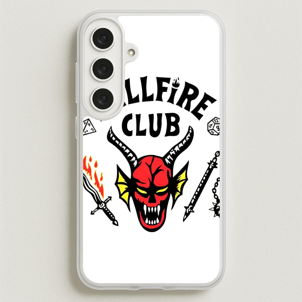 Hellfire Logo - White Phone Case