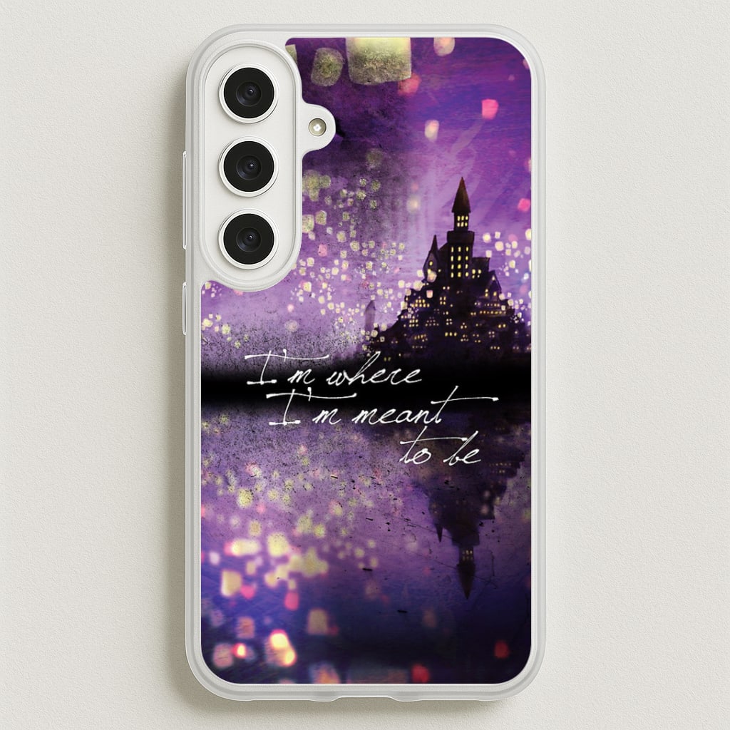 I'm Where I'm Meant To Be Tangled Phone Case