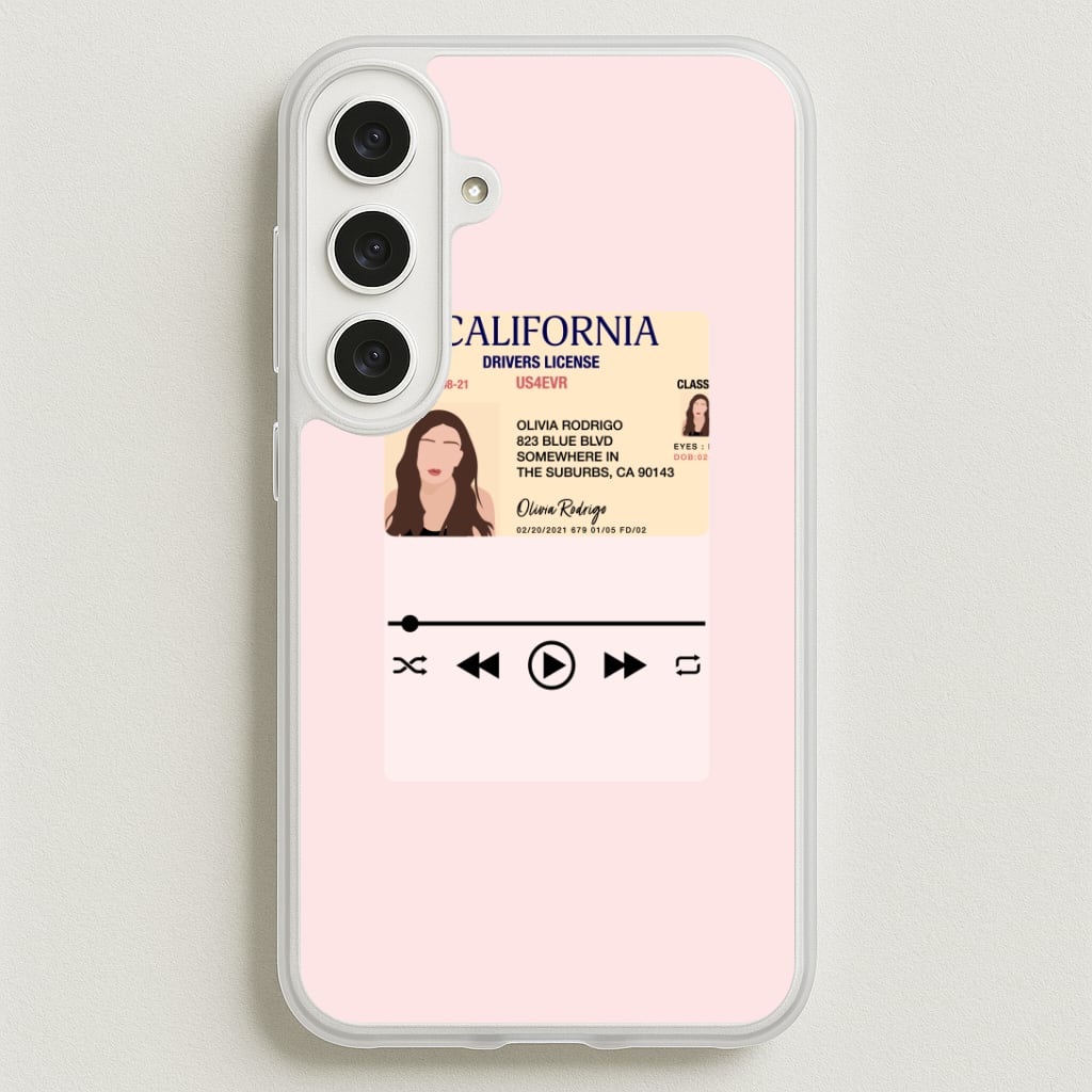 Drivers License - Olivia TikTok Phone Case