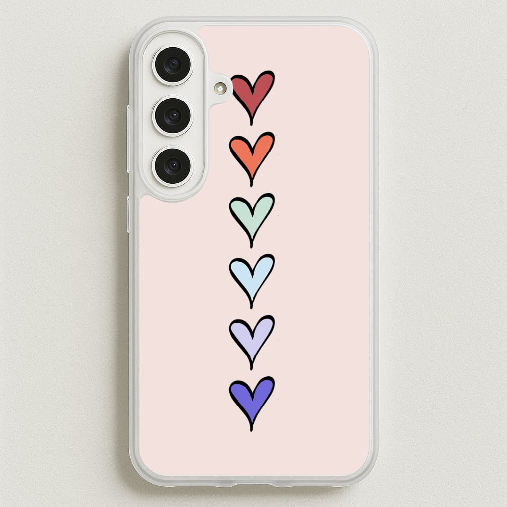Love Heart Line Phone Case