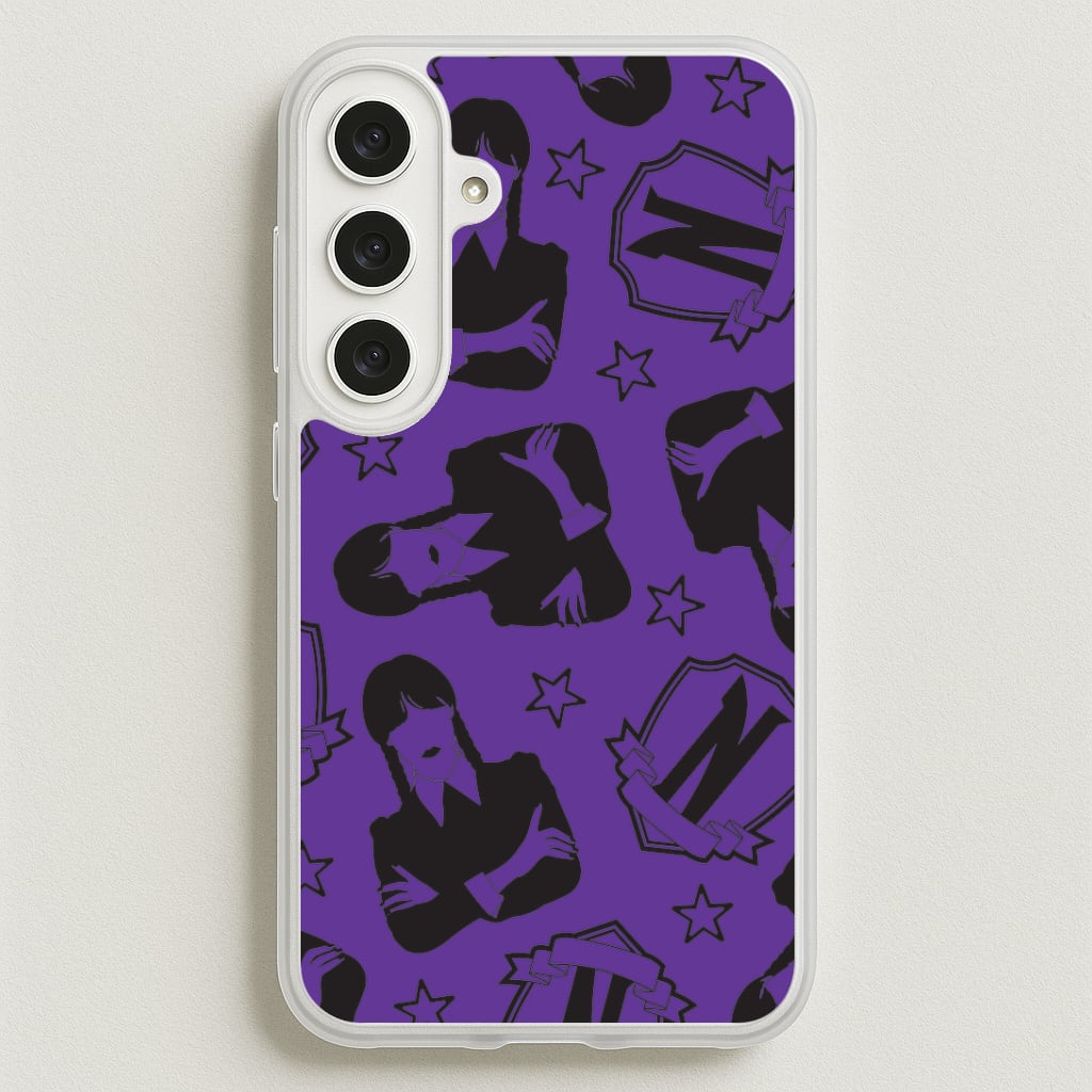 Wednesday Pattern Phone Case
