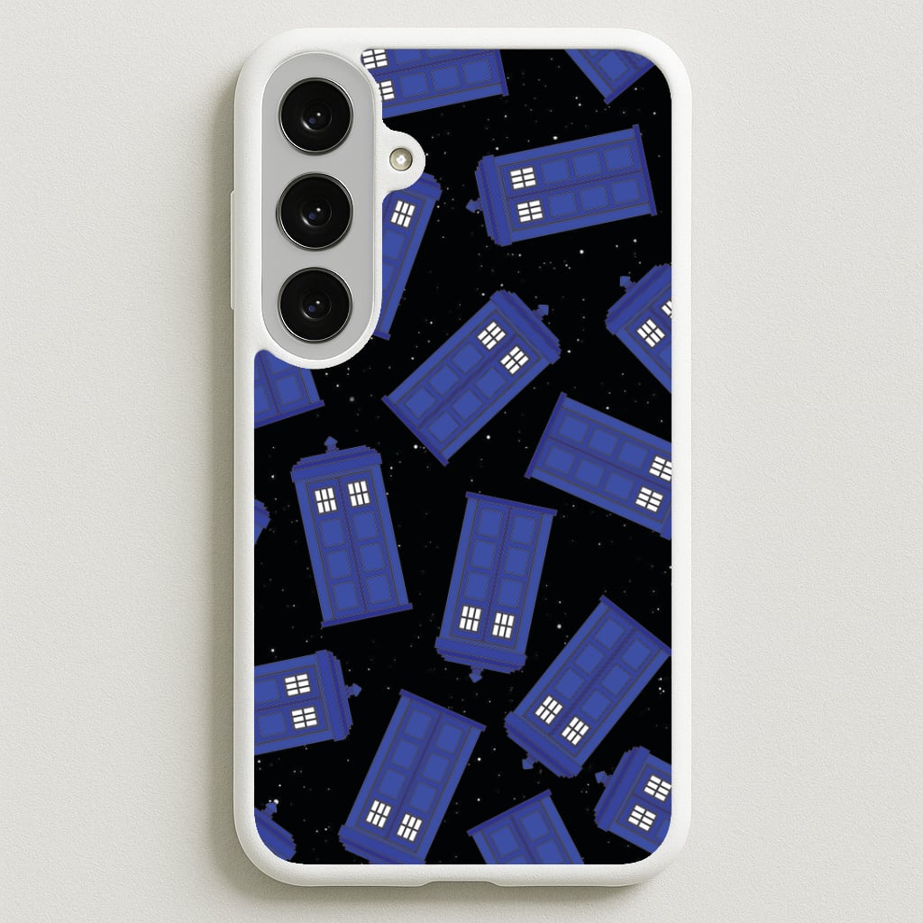 Tardis Pattern Phone Case