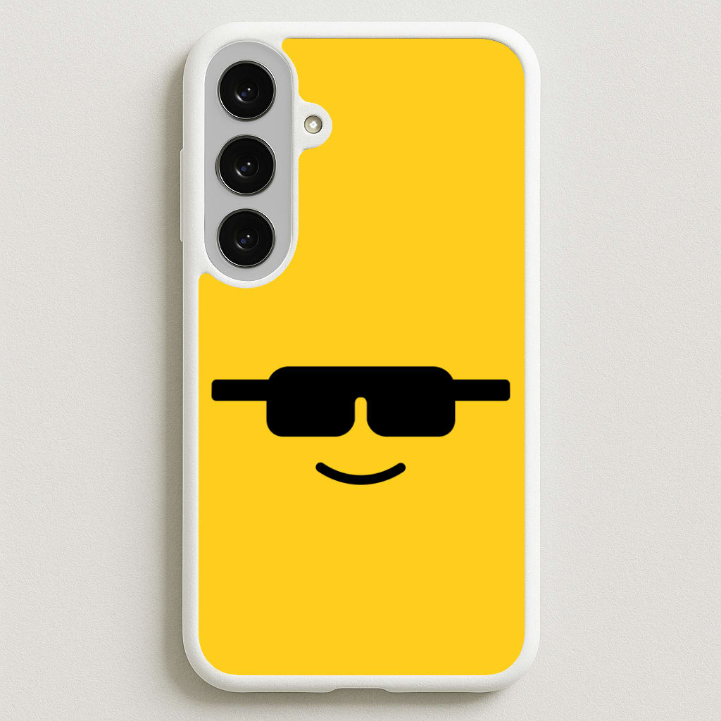 Brick Face Sunglasses Phone Case