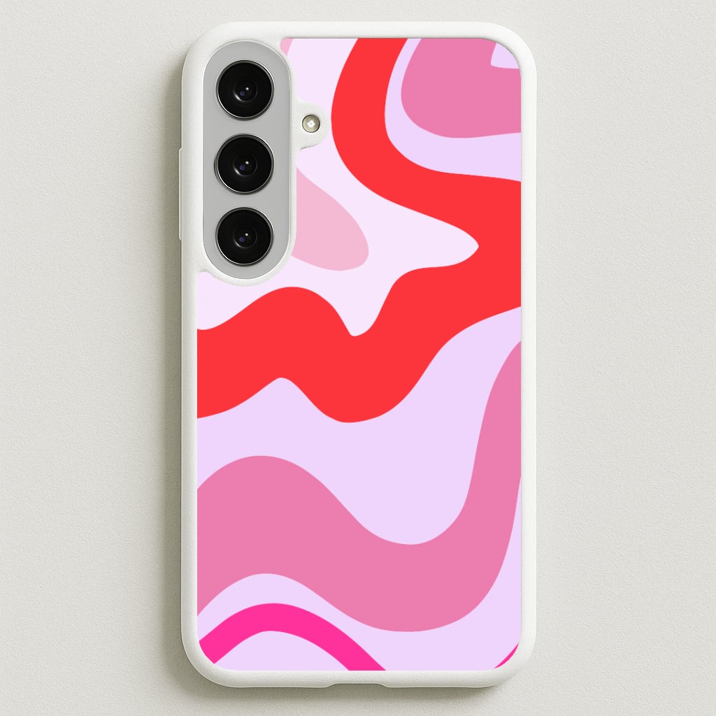 Purple & Pink Abstract Phone Case