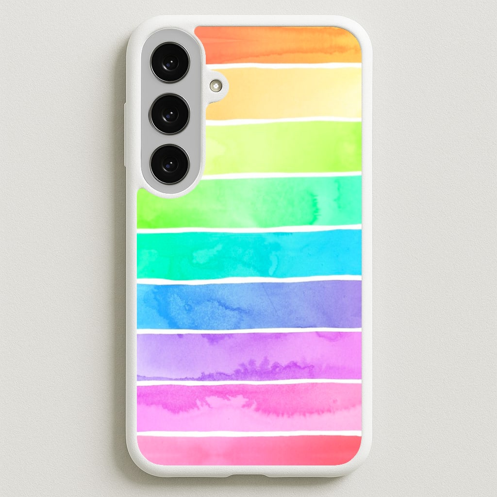 Summer Rainbow Stripes Phone Case