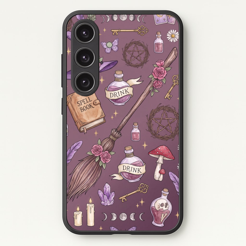 Dusty Violet Witchcraft Phone Case