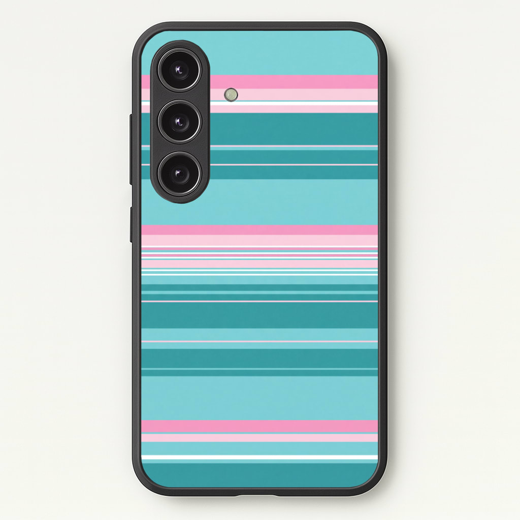 Candy Stripe Blush Phone Case