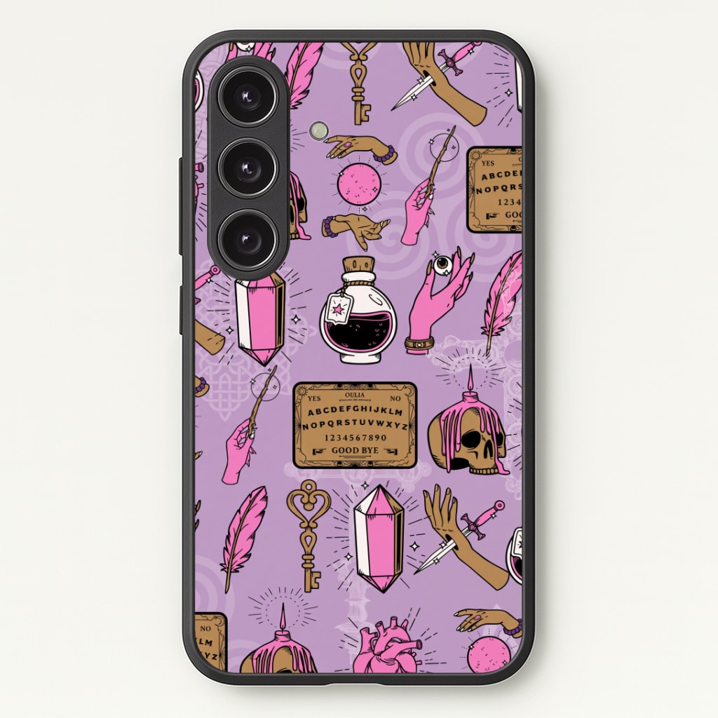 Pink Occult Talismans Phone Case