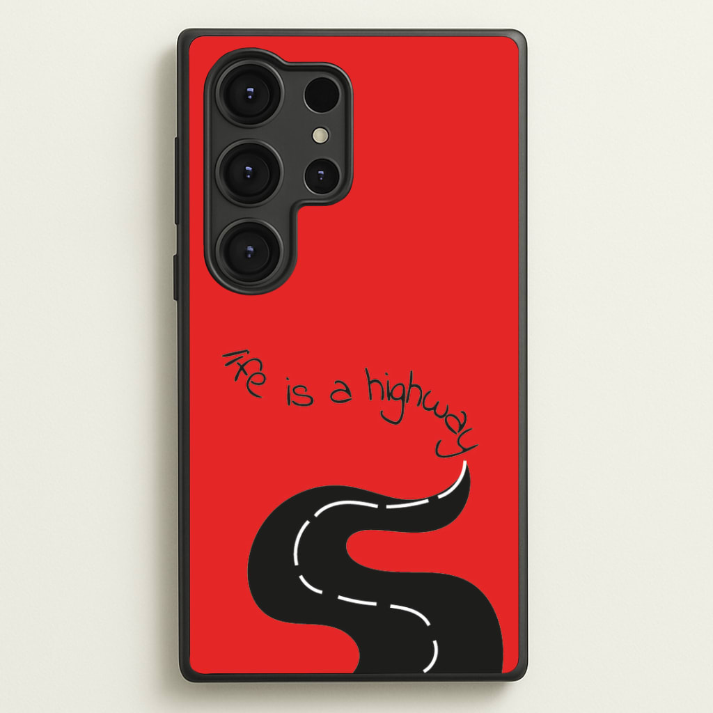 Life Is A Highway - Cars Phone Case