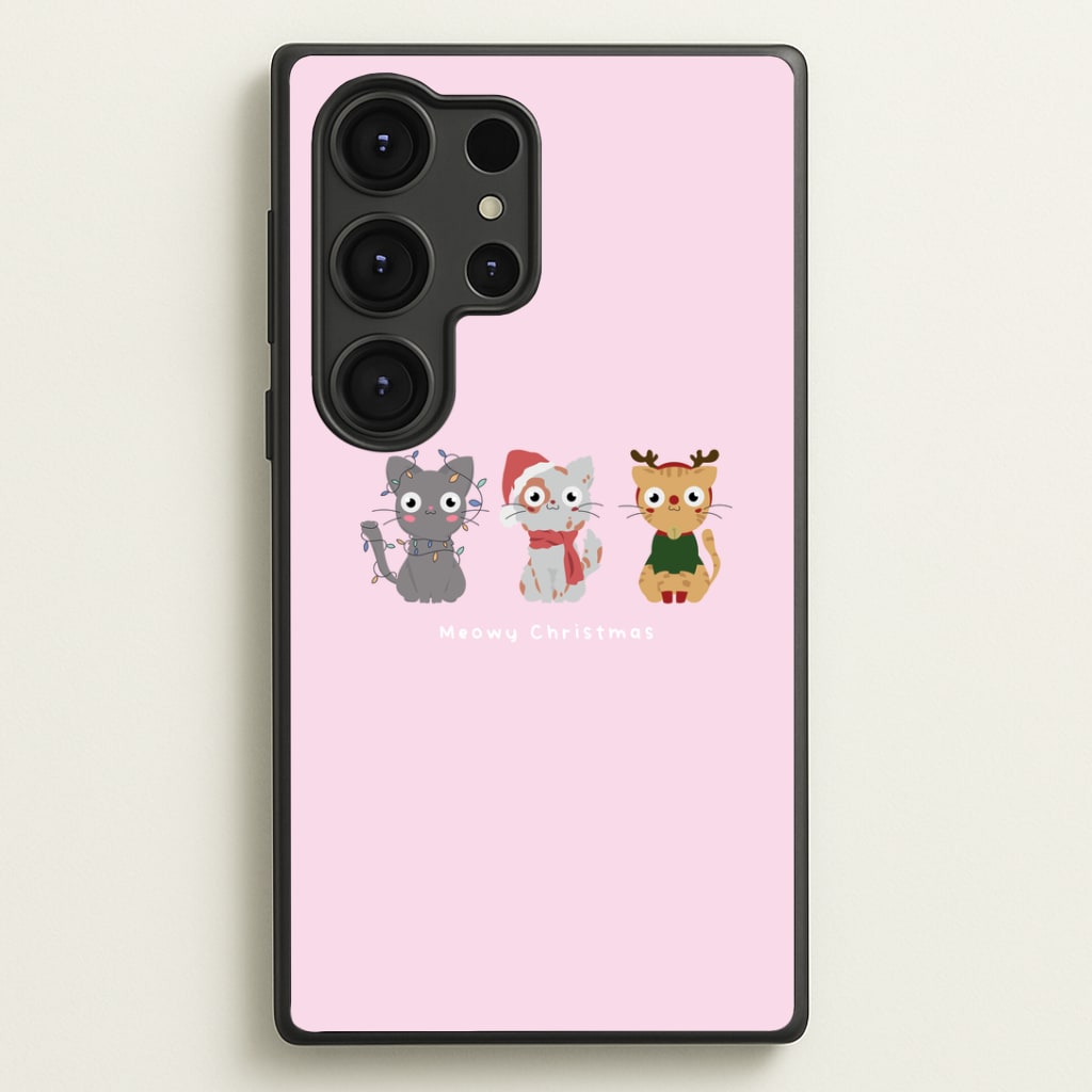 Meowy Christmas Phone Case