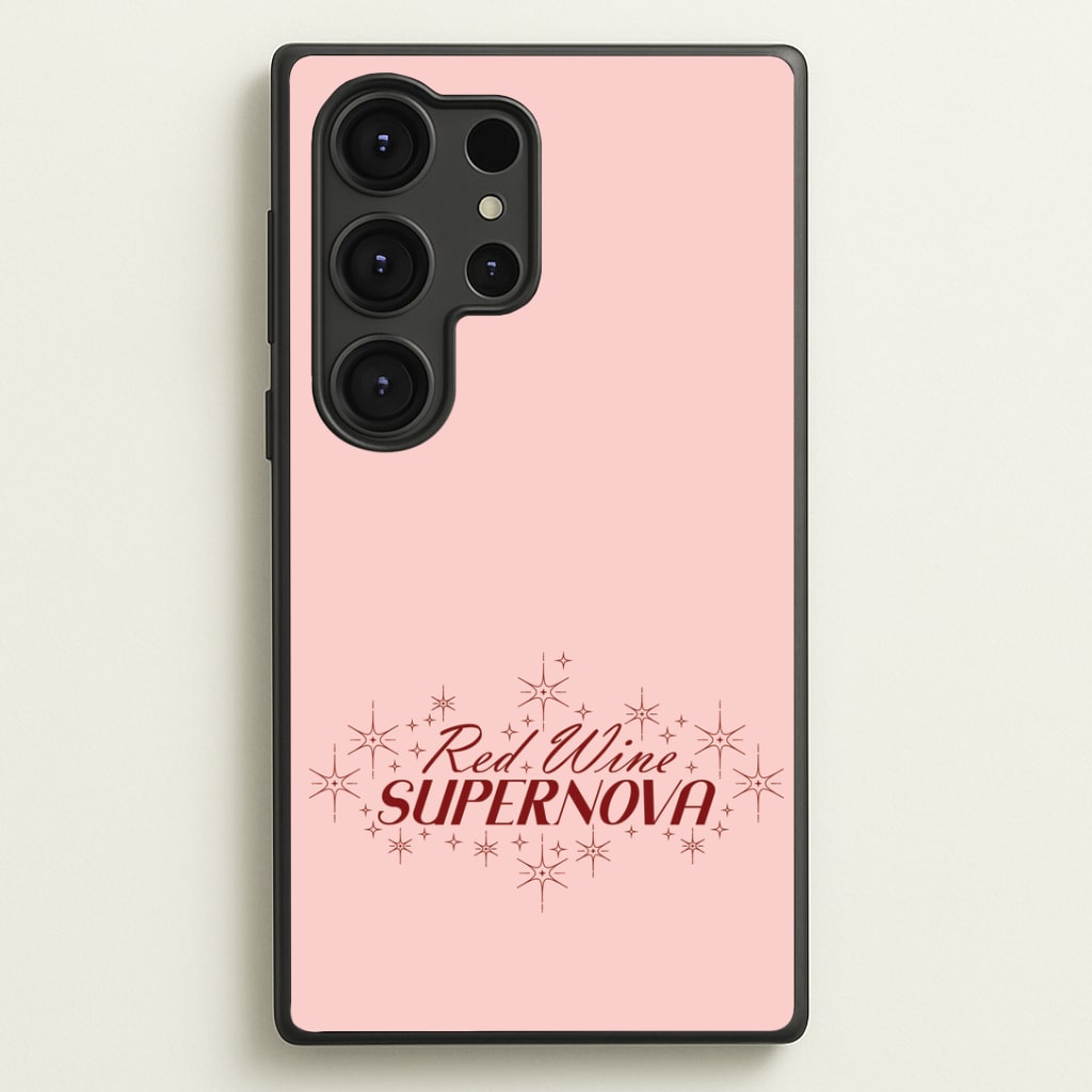 Red Wine Supernova Phone Case