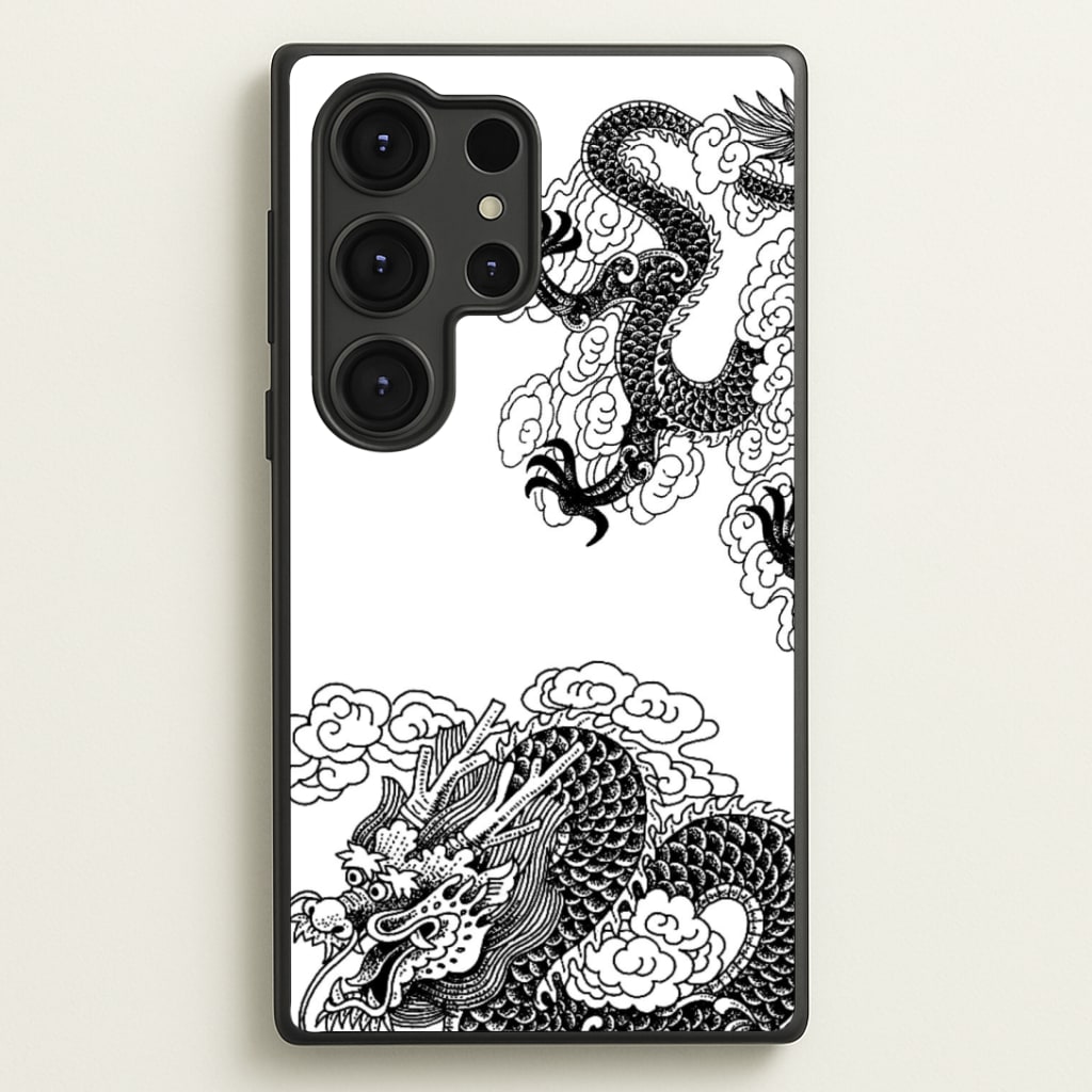 Black Dragon Phone Case