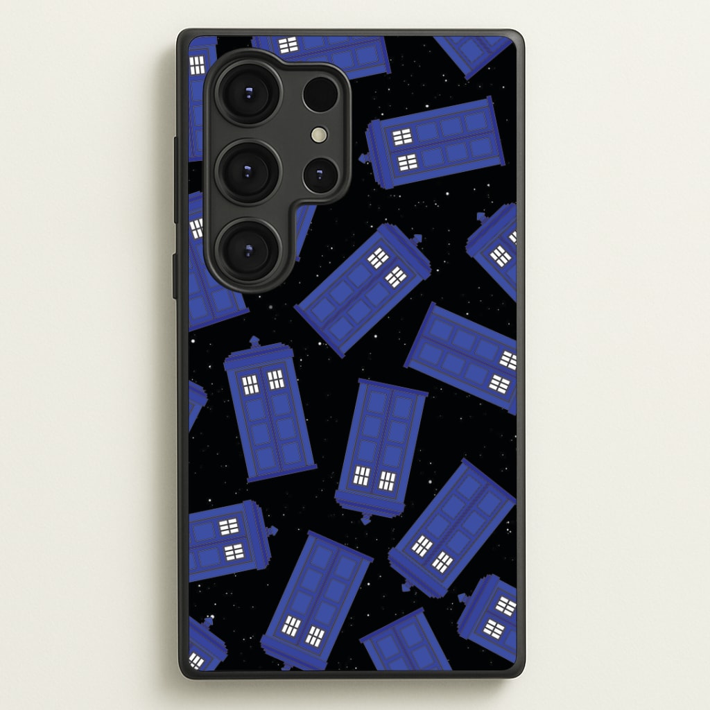 Tardis Pattern Phone Case