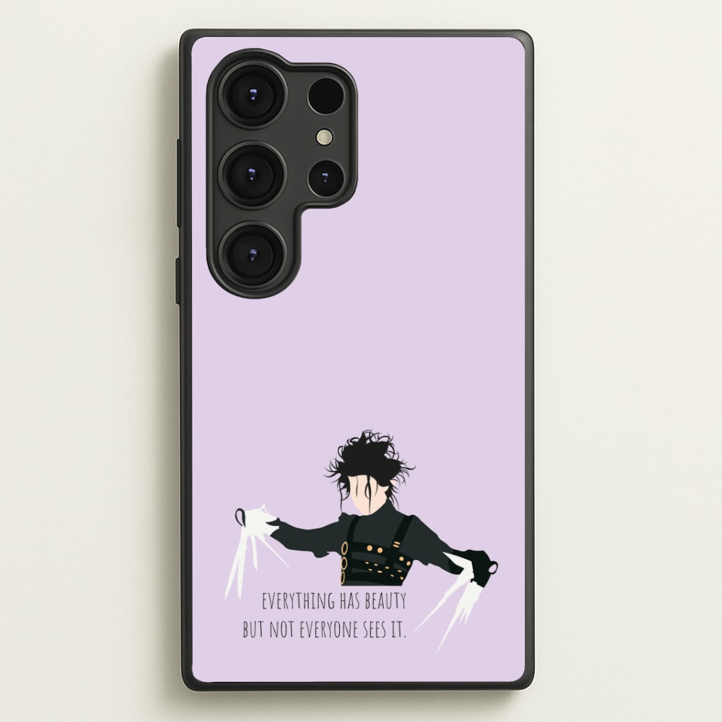 Everything Has Beauty - Scissorhands Phone Case