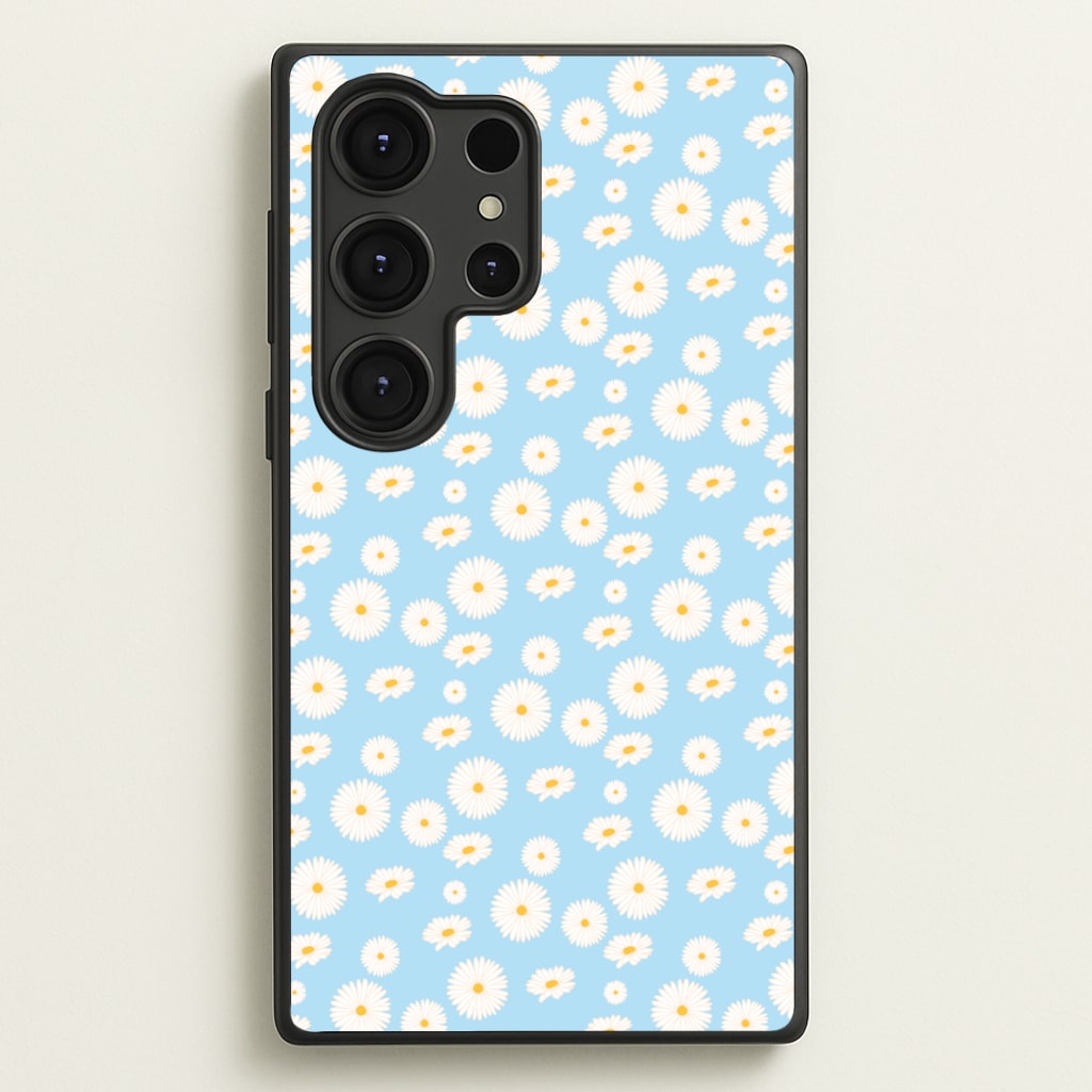 Blue Daisies - Floral Phone Case