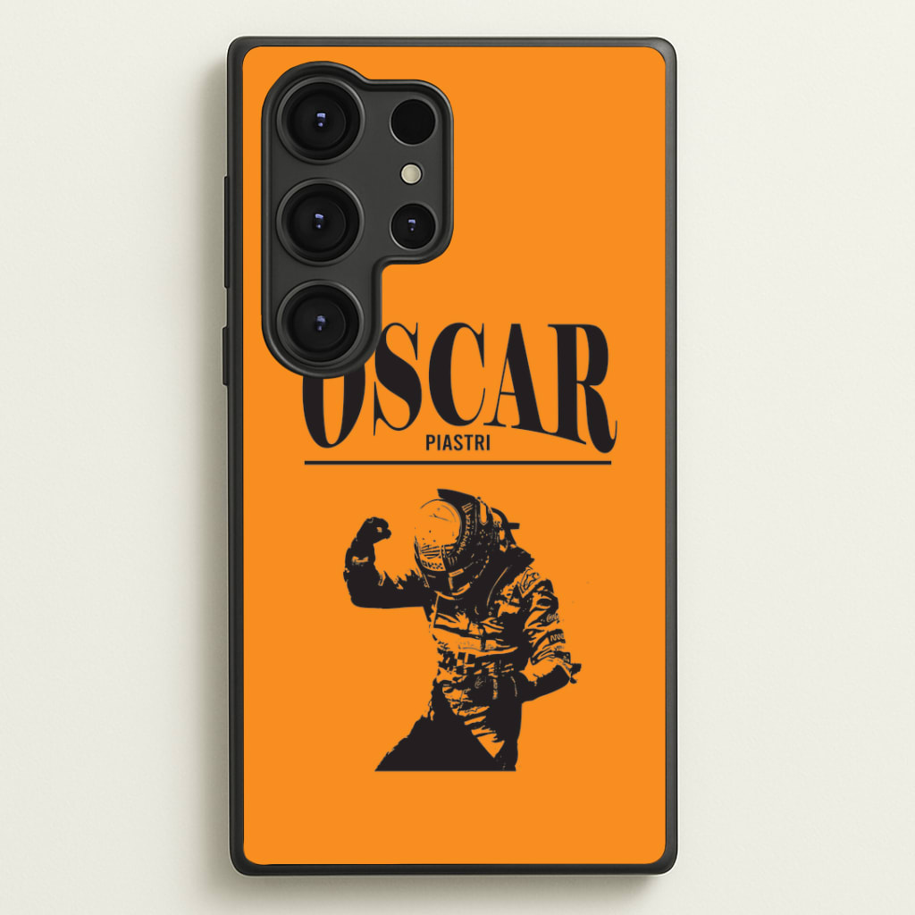 Oscar Orange And Black Phone Case